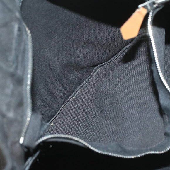 AUTHENTICITY GUARANTEED HERMES Fourre Tout PM Hand Bag Canvas Black - Picture 13 of 16